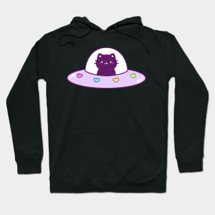 Kitty Spaceship Hoodie